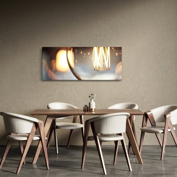 Slika svijetleće žarulje (120x50 cm)
