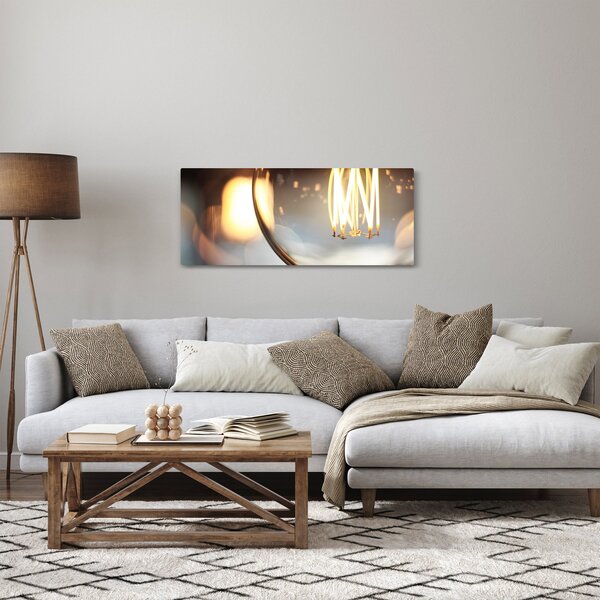 Slika svijetleće žarulje (120x50 cm)