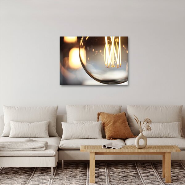 Slika svijetleće žarulje (70x50 cm)