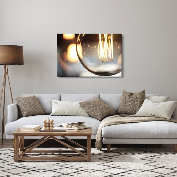 Slika svijetleće žarulje (90x60 cm)