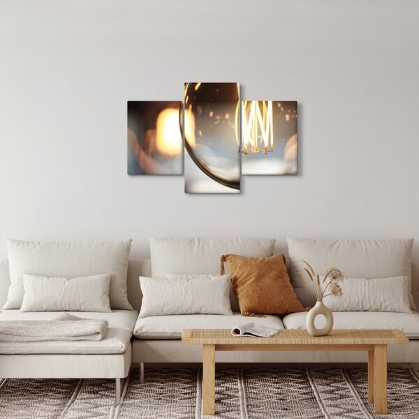 Slika svijetleće žarulje (90x60 cm)
