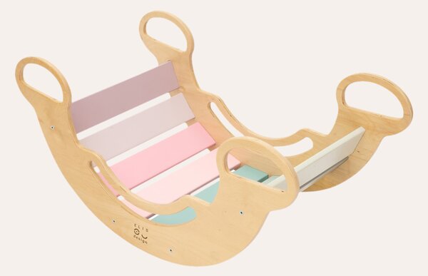 Montessori ljuljačka 6in1 smile pastel