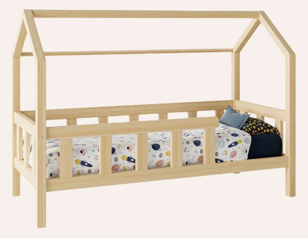 Premium dječji krevet s pregradom 80x160 cm - na nogicama