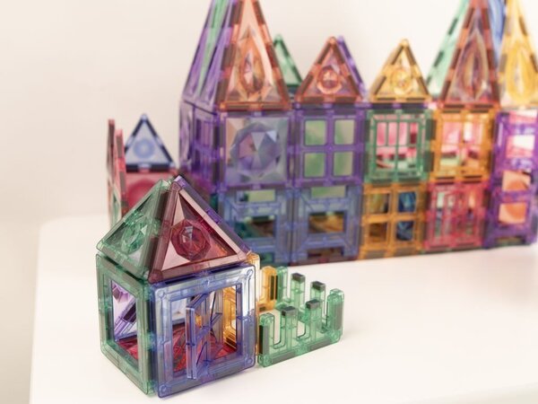 EliFix set magnetnih pločica za djecu Pastel - 108 dijelova
