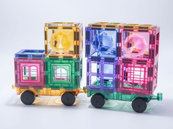 EliFix set magnetnih pločica za djecu Pastel - 108 dijelova