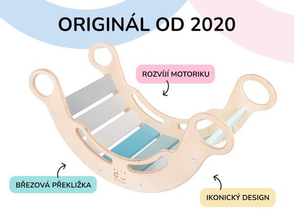 Montessori duga ljuljačka 5u1 za dječake