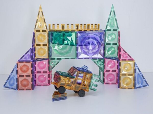 EliFix set magnetnih pločica za djecu Pastel - 108 dijelova