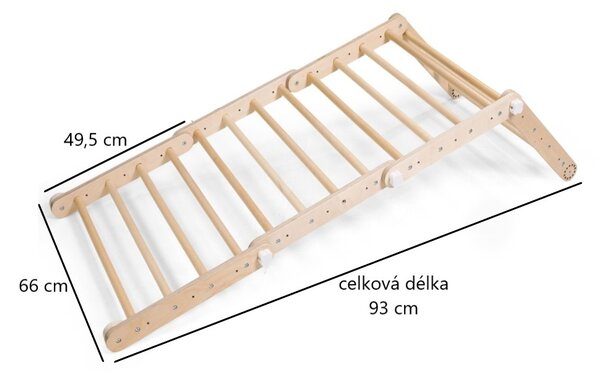 Dječje švedske ljestve i Piklerov trokut 3 u 1 | Varijabilno vježbalište