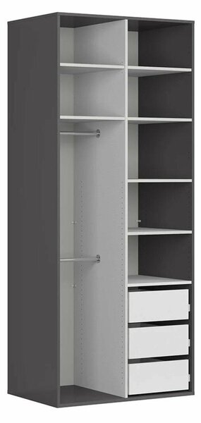 Zondo.hr Ormar za garderobu Flex 111 (grafit) . 1098228