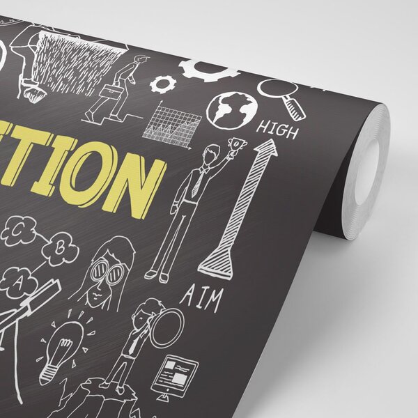 Tapeta motivacijska ploča - Ambition