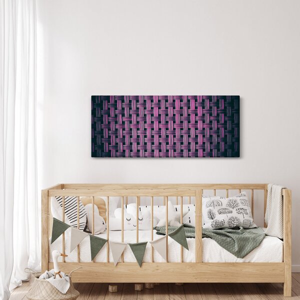 Slika ljubičaste teksture (120x50 cm)