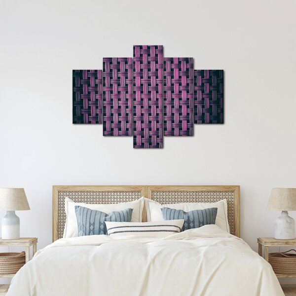 Slika ljubičaste teksture (150x105 cm)