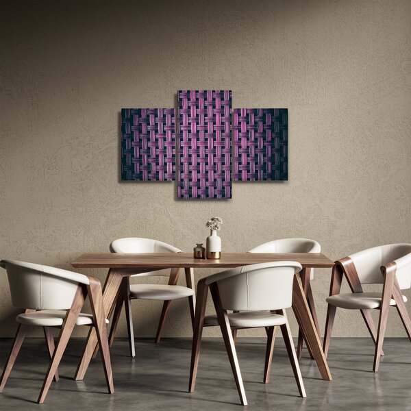 Slika ljubičaste teksture (90x60 cm)