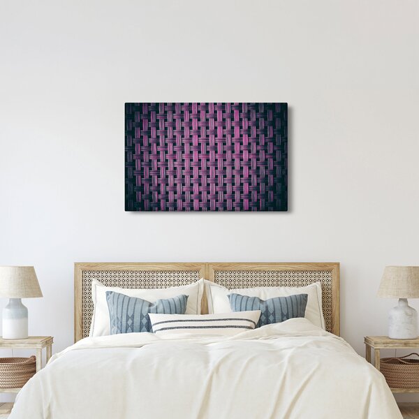 Slika ljubičaste teksture (90x60 cm)