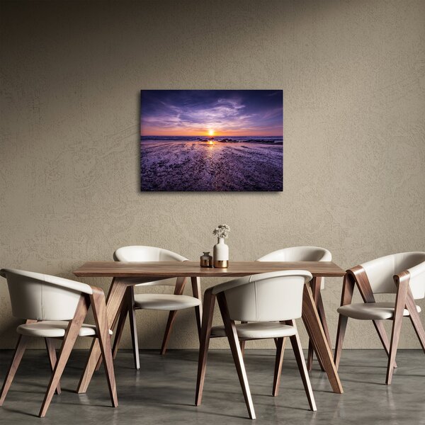 Slika plaže - zalazak sunca (70x50 cm)