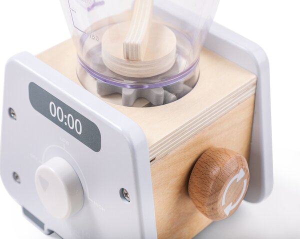 Dječji drveni smoothie blender s priborom