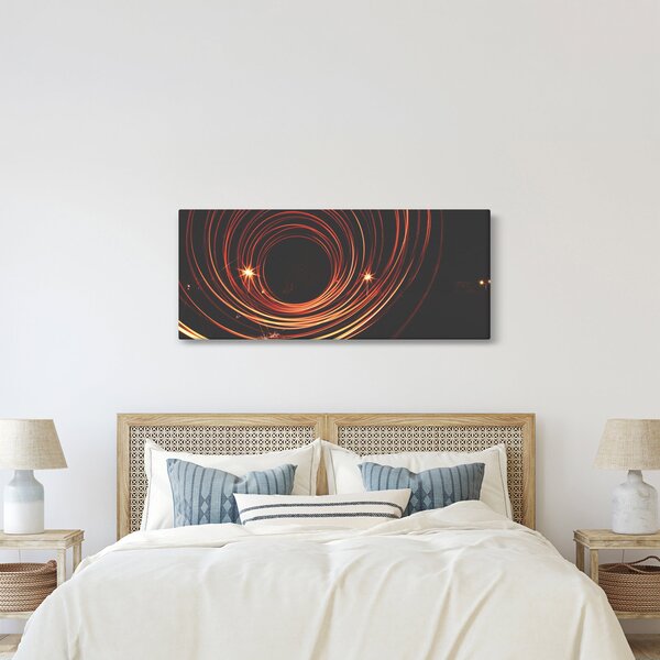 Slika apstraktnih linija (120x50 cm)