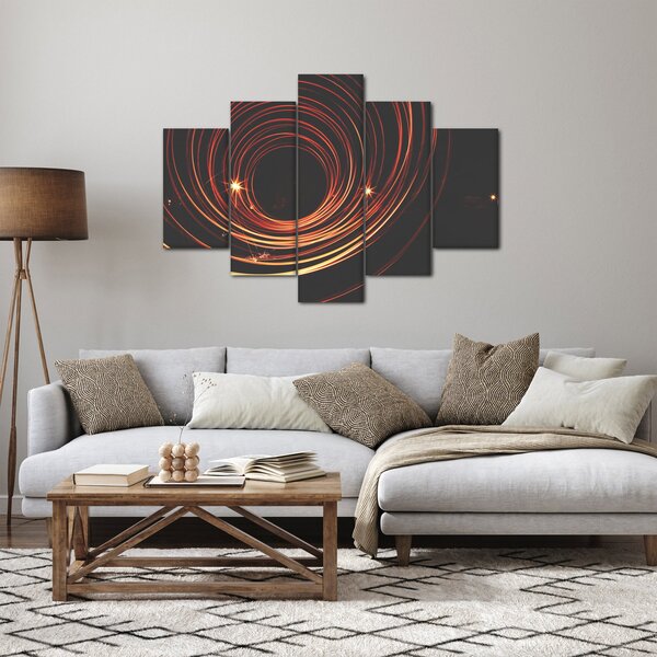 Slika apstraktnih linija (150x105 cm)