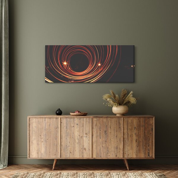 Slika apstraktnih linija (120x50 cm)