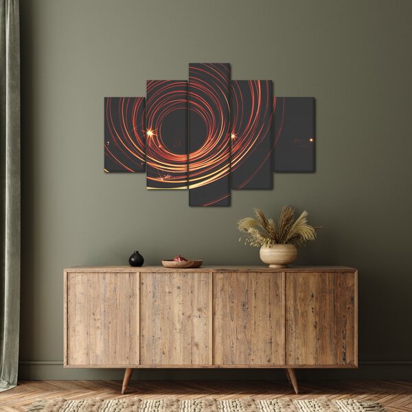 Slika apstraktnih linija (150x105 cm)
