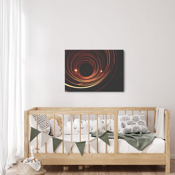 Slika apstraktnih linija (70x50 cm)