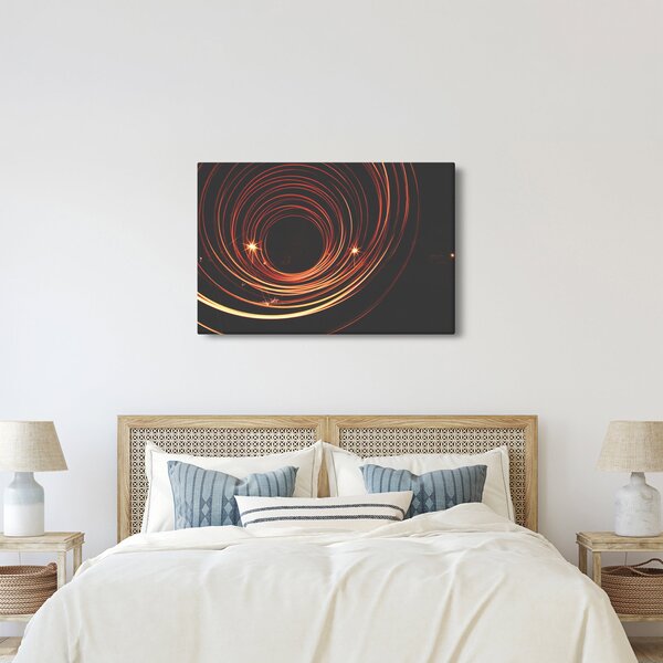 Slika apstraktnih linija (90x60 cm)