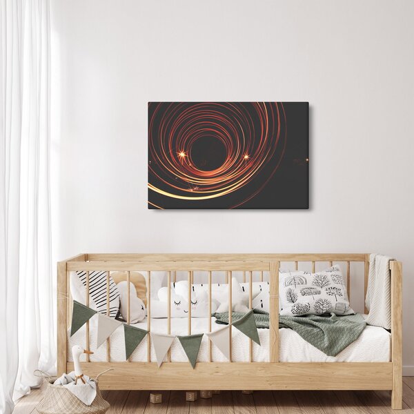 Slika apstraktnih linija (90x60 cm)