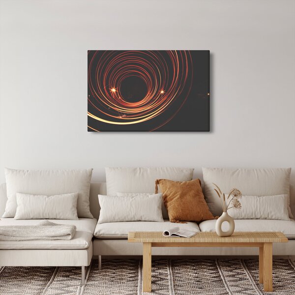 Slika apstraktnih linija (90x60 cm)