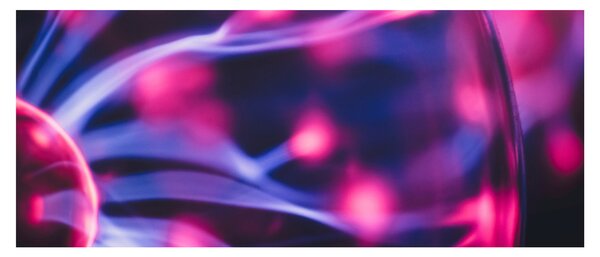 Apstraktna ljubičasta slika (120x50 cm)