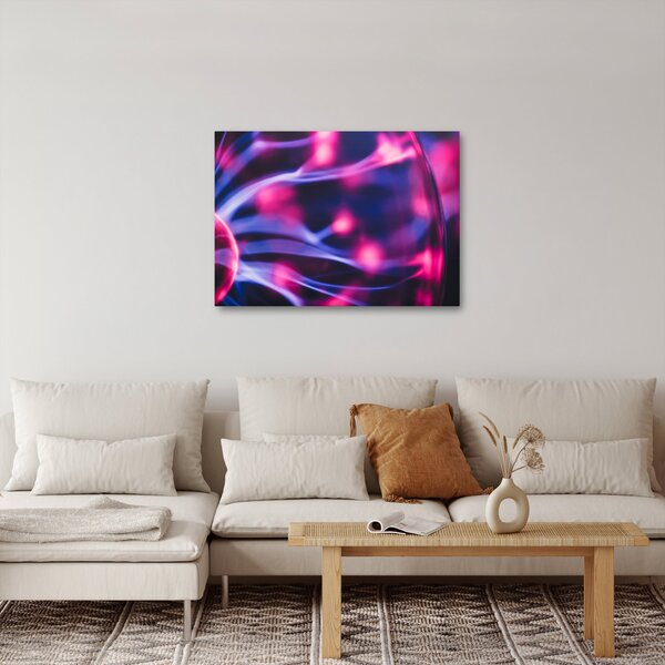 Apstraktna ljubičasta slika (70x50 cm)