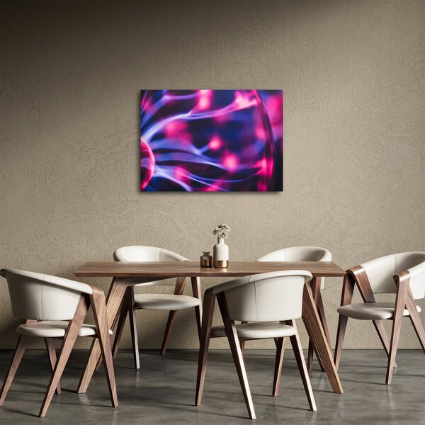 Apstraktna ljubičasta slika (70x50 cm)