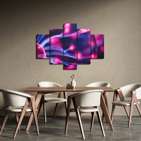 Apstraktna ljubičasta slika (150x105 cm)