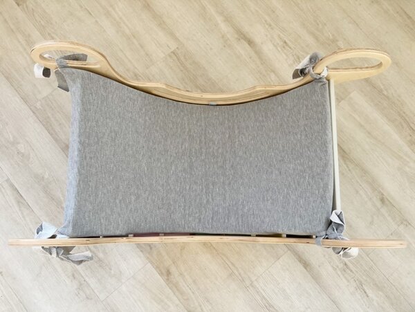 Navlaka za Montessori ljuljačku 100 cm max s elastanom Boja proizvoda: siva