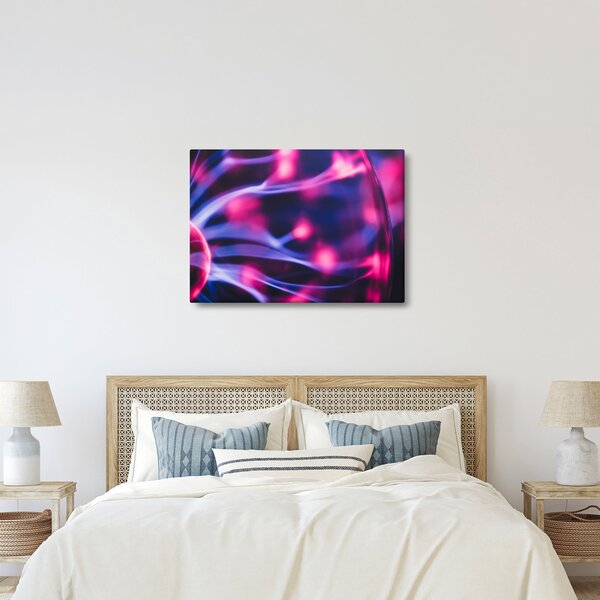 Apstraktna ljubičasta slika (70x50 cm)