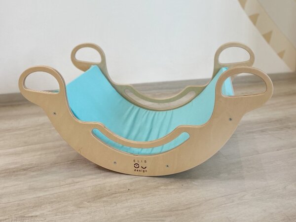 Navlaka za Montessori ljuljačku 100 cm max s elastanom Boja proizvoda: siva