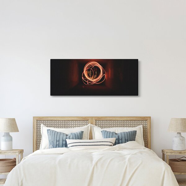 Slika - linije u tunelu (120x50 cm)