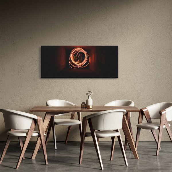 Slika - linije u tunelu (120x50 cm)
