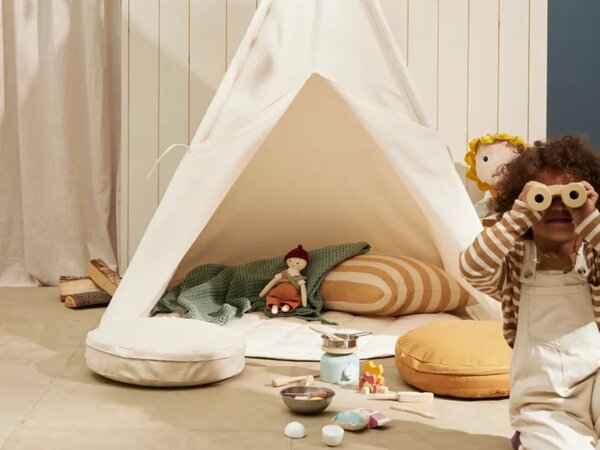 Dječji teepee šator – prirodni