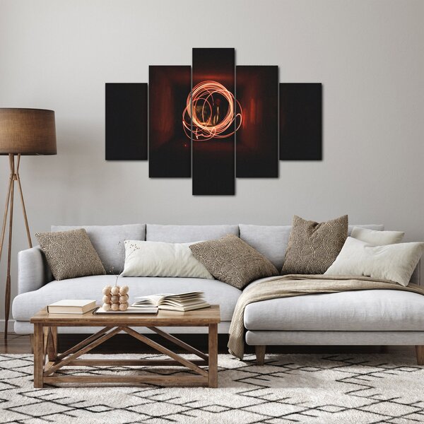Slika - linije u tunelu (150x105 cm)