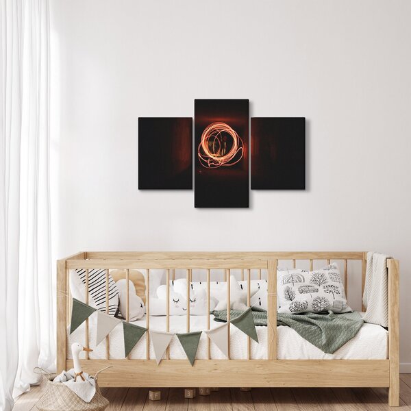 Slika - linije u tunelu (90x60 cm)