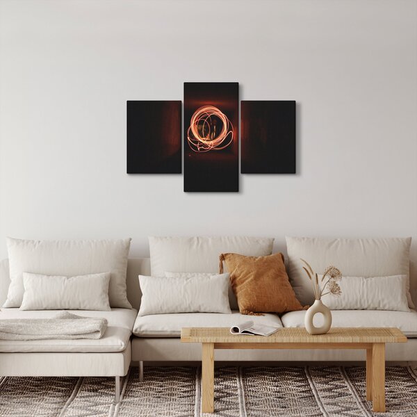 Slika - linije u tunelu (90x60 cm)