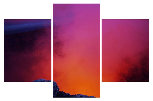Slika - vulkan (90x60 cm)