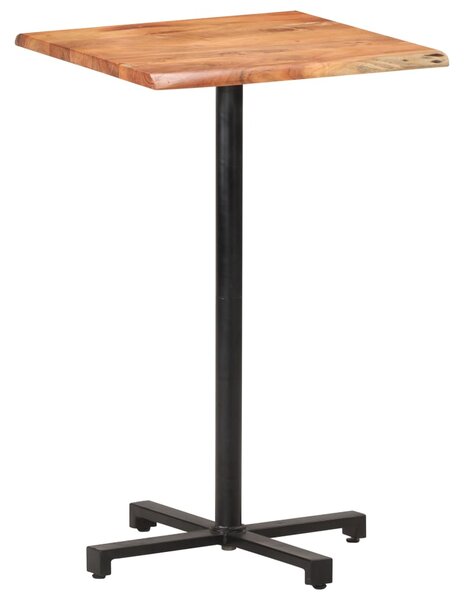 VidaXL Barski stol sa živim rubovima 60x60x110 cm masivno drvo bagrema