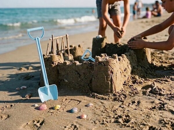Plažne igračke lopatica i grablje