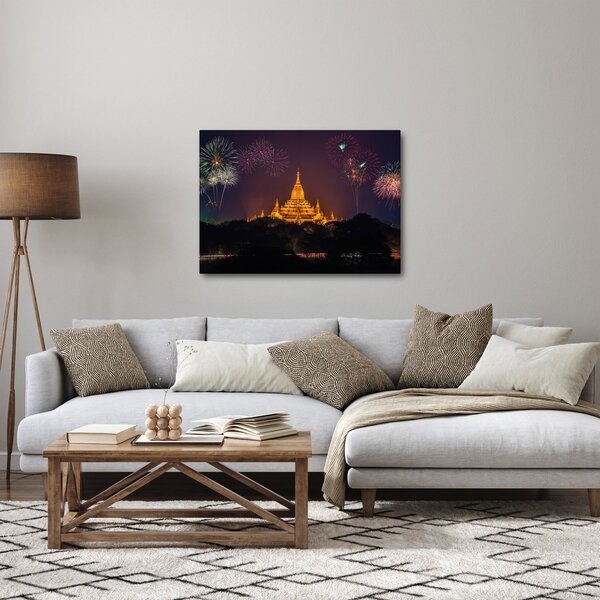 Slika vatrometa u Aziji (70x50 cm)