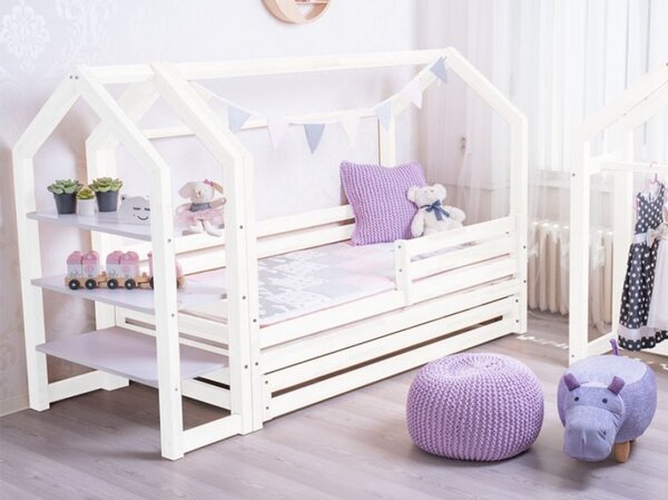 Zaštitna ograda za krevete premium ogradica: Prednja, Boja proizvoda: prirodna (natur)