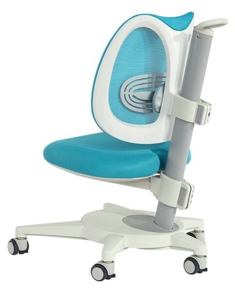 Dječja ergonomska stolica Eira – plava + navlaka GRATIS