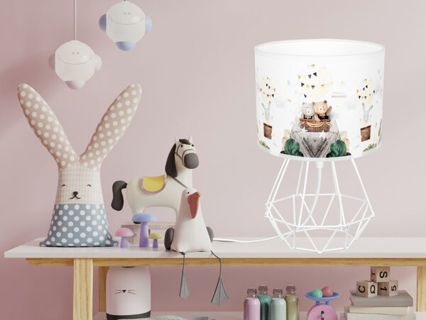 Dječja stolna lampa – Medvjedići