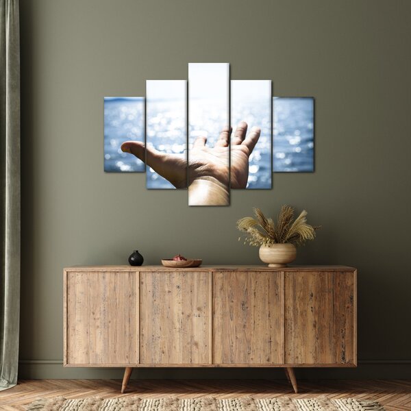 Slika otvorenog dlana (150x105 cm)