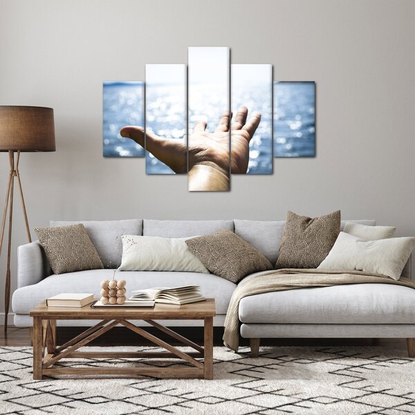 Slika otvorenog dlana (150x105 cm)